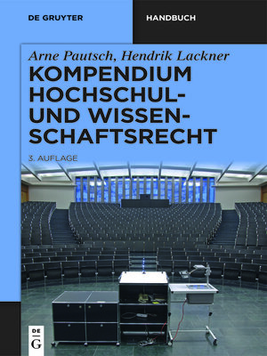 cover image of Kompendium Hochschul- und Wissenschaftsrecht